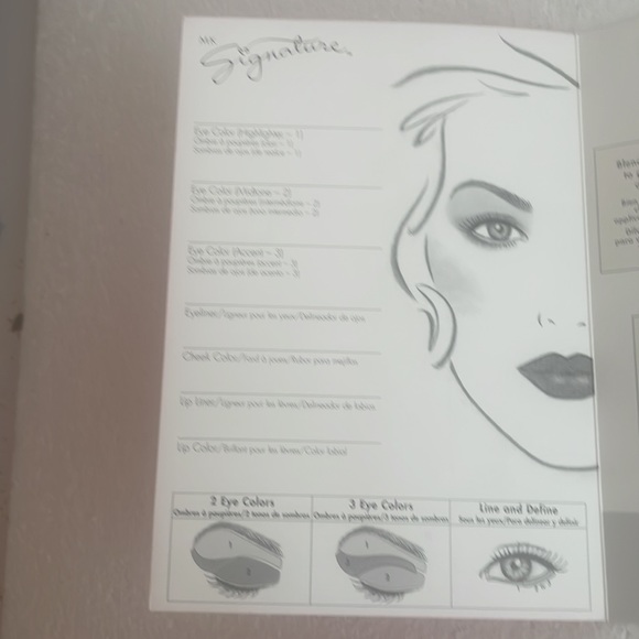 Mary Kay MK signature especially for you glamour cosmetics sample look cards - Picture 3 of 5